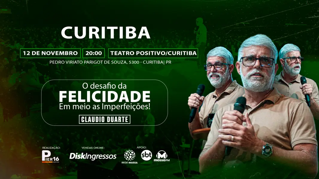 Claudio Duarte em Curitiba
