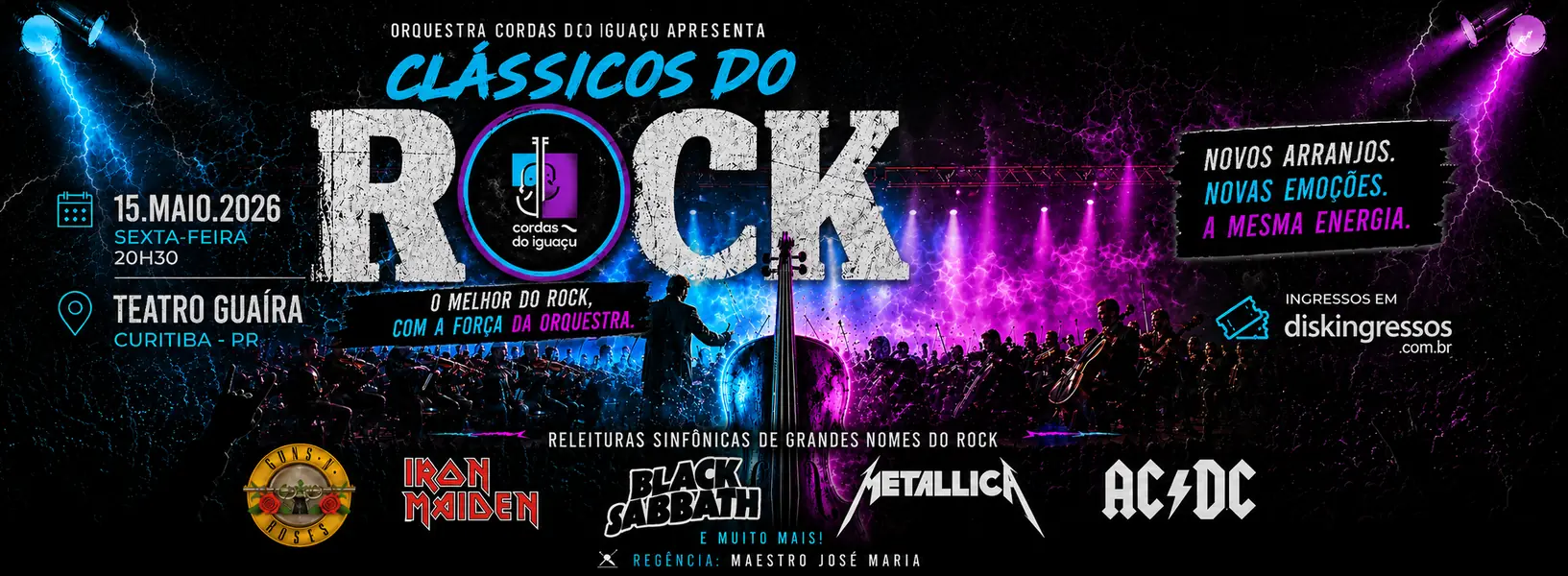 Cordas do Iguaçu Clássicos do Rock